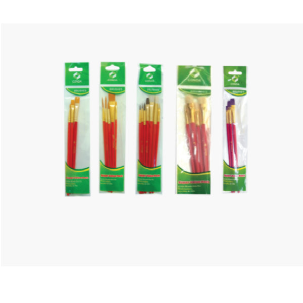 Conda Group Brush Oil Arcylic Clear Set 02