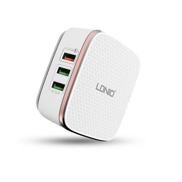 Ldnio 6 USB Port Desktop Charger 7Amp with Auto ID and Qualcomm 2.0 Quick Charge (A6704)