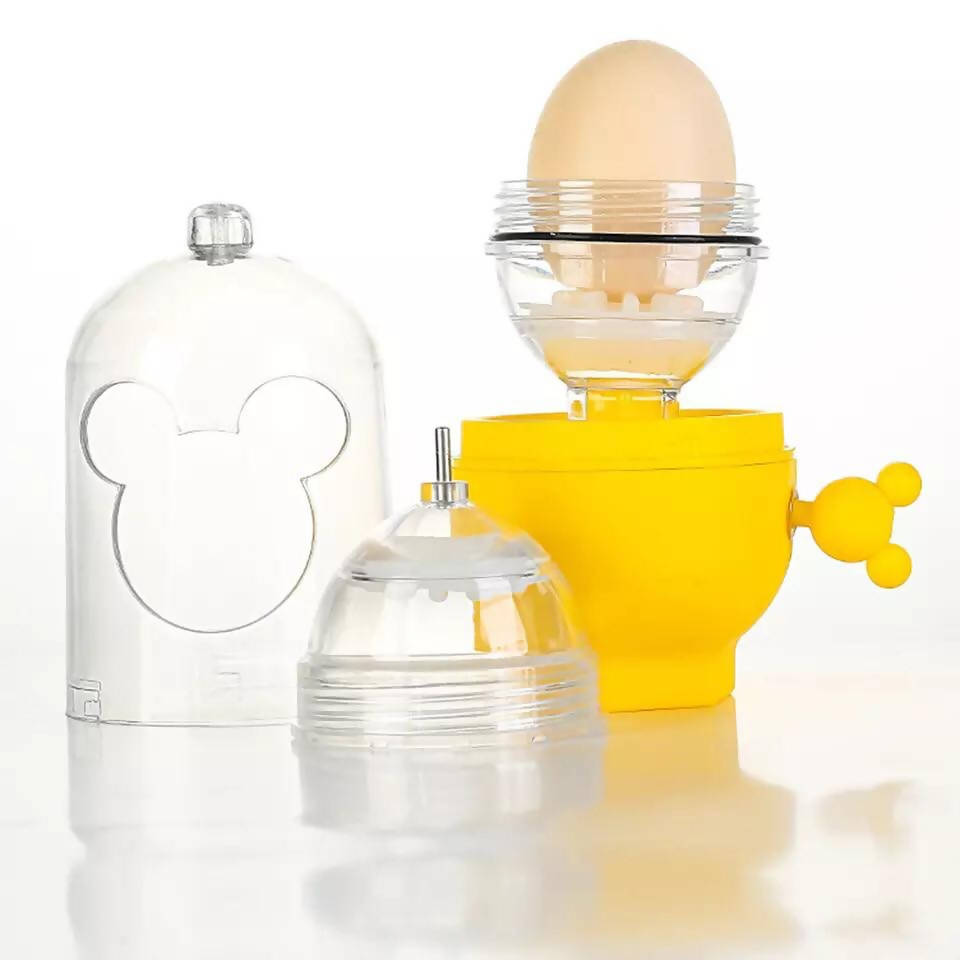 Hand Powered Golden Egg Maker Inside Mixer Kitchen Cooking Gadget Portable Egg Cooker Tool Egg Scrambler Shaker