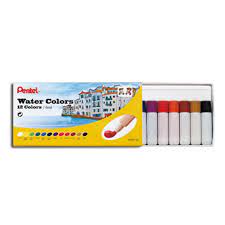 Watercolor In Tube Case C 12 Colors