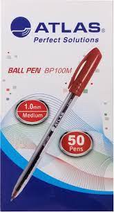 Atlas Fine 1.0mm BallPoint pen Red