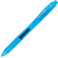 Pentel Energel Retractable Pen 0.7mm Tip Sky Blue