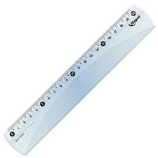 Maped Ruler 20cm Cristal Flat