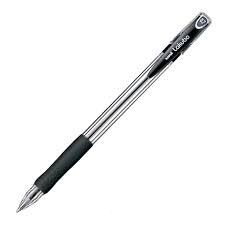 Uni Lakubo Capped Ballpoint 0.7mm Black