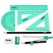 Helix Cool Curves Maths Set 8 Pack