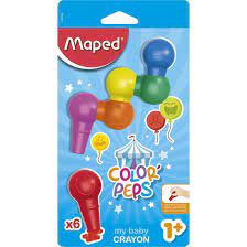 Maped Color Peps My Baby Crayon 6 Pcs