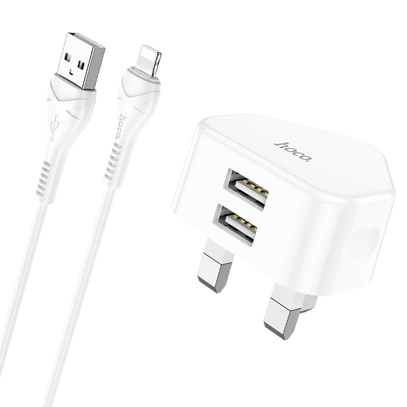 Wall Charger Grandiose Dual Port set With Cable