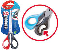 Maped Scissor 16cm Sym Sensoft Bls