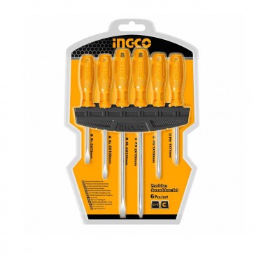 Ingco 6 pcs Screwdriver Set HKSD0658