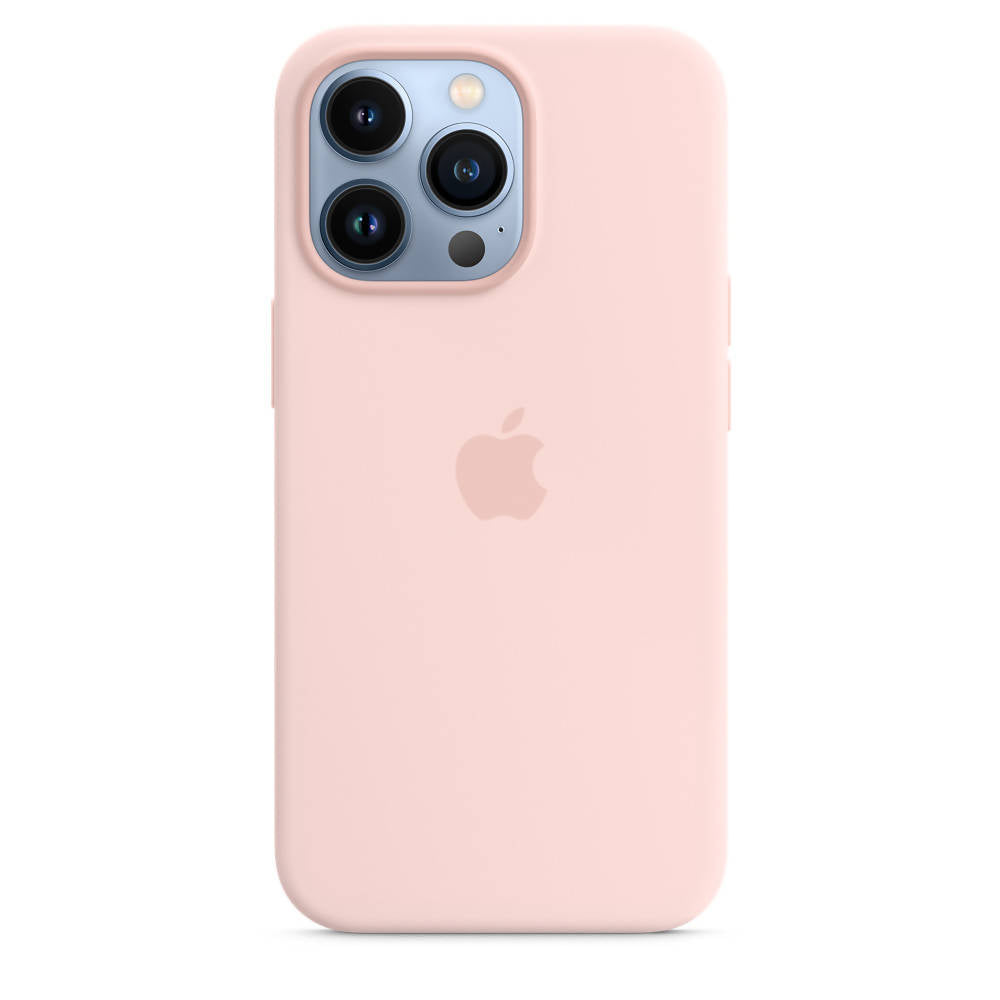 Apple iPhone 13 Pro Silicone Case With Magsafe Chalk Pink