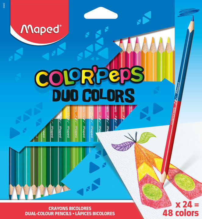 Maped Color Peps Duo  24 48 Solors