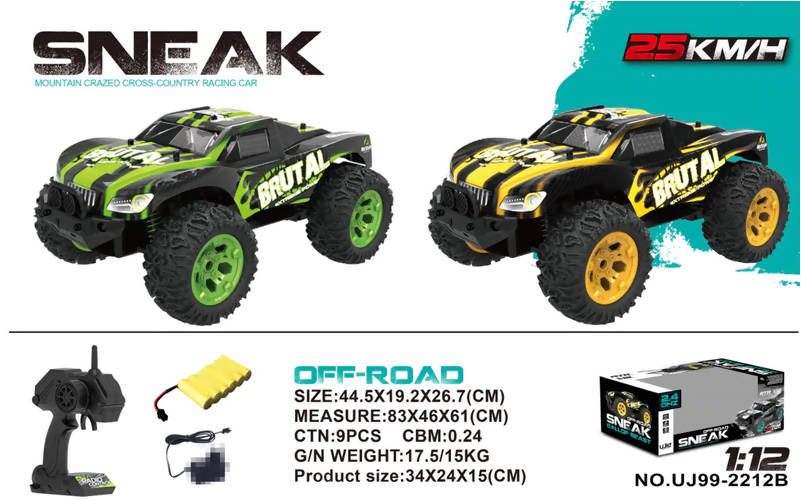 Dune Truck Sneak Mountain Crazed Cross Coutry Racing Car 25KM/H 1:12