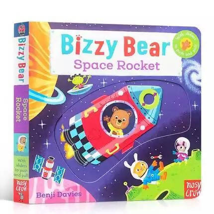 Children Popular Books Bizzy Bear Space Rocket Board Book Colouring English Activity Picture Book