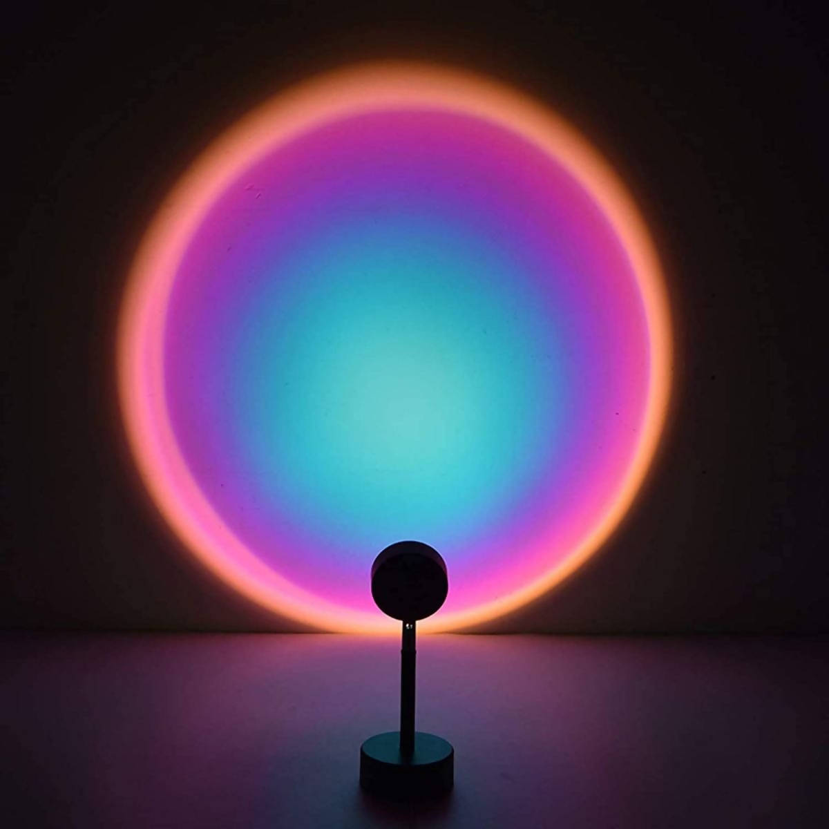 New Sunset Table Lamp Rainbow Light Projection