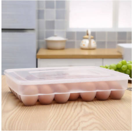 Organized Egg Storage 34-Grid Egg Tray Holder | Kitchen Appliance | Halabh.com