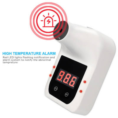 Gekka Wall Mounted Thermometer White