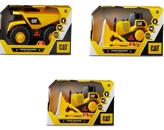 Cat Tough Machines Light  Sound 10inch Assorted