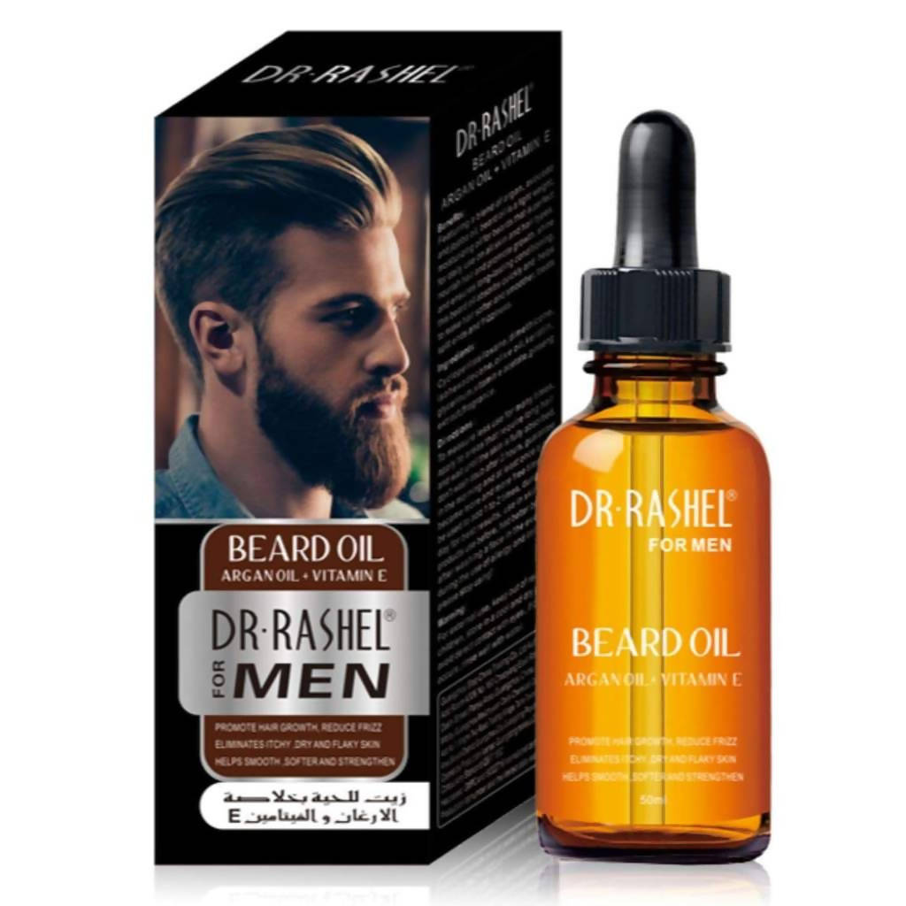 Dr Rashel Beard Oil for Men Moisturizing Smooth Nourishing Hair 50ML