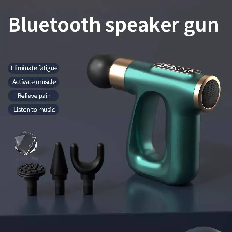 Newly Music Fascia Gun LCD With Bluetooth Speaker