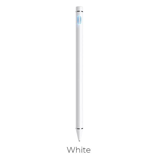 Hoco Active Streamer Flat Universal Stylus Pen White