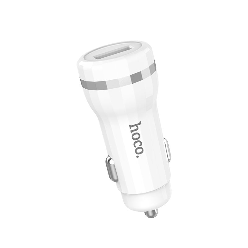 Hoco Car Charger Staunch Single Port Adapter