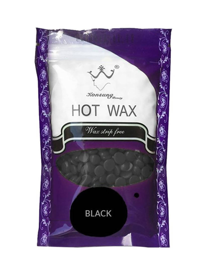 Konsung Hard Hot Wax Black 100gram