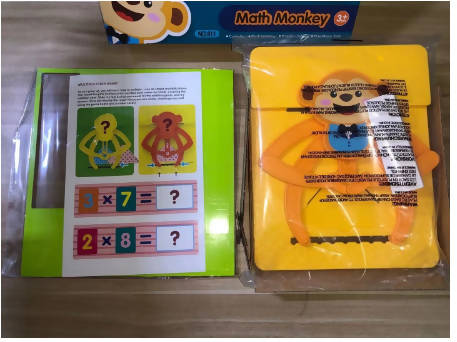 Funny Monkey Math Calculator For Girls & Boys Educational Children's Gift & Kids Learning Ages 3+