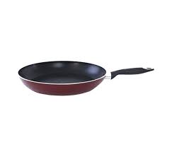 Royalford Three Layer Frying Pan Red Black 22cm