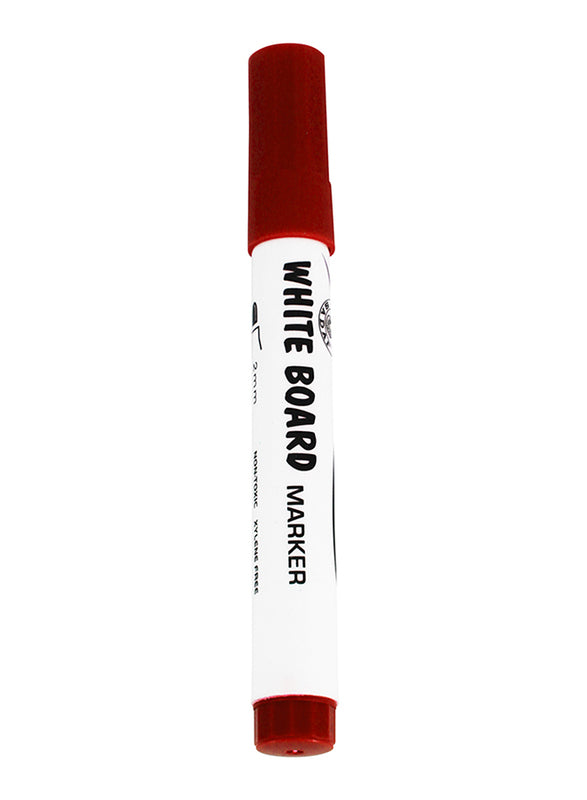 Sadaf White Board Marker 5Mm Red