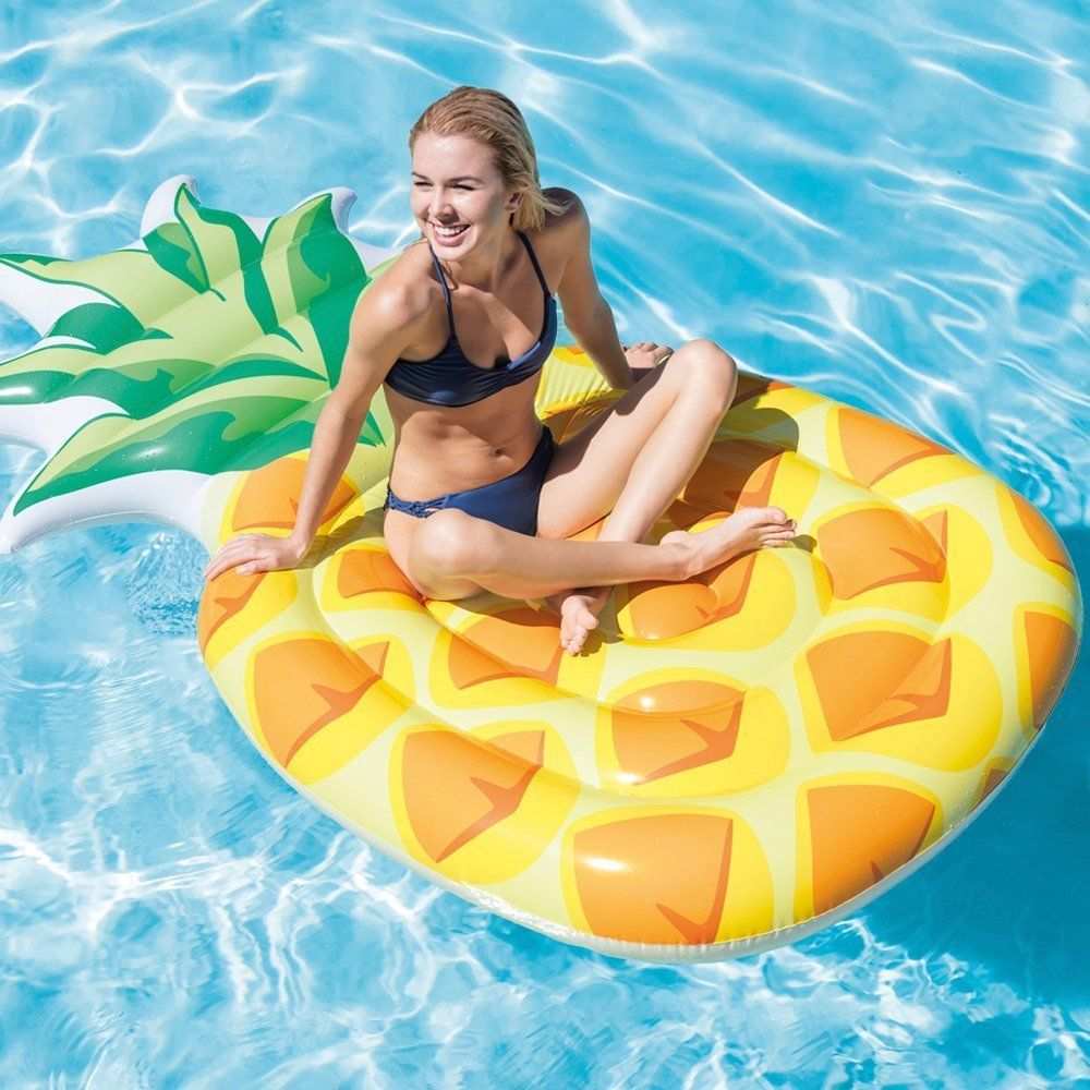 Intex Pineapple Inflatable Floating Mattress