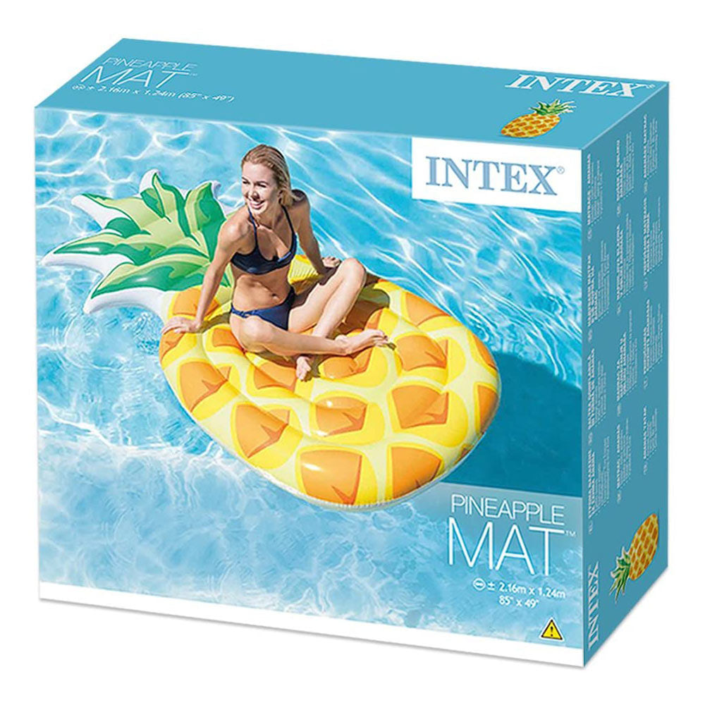 Intex Pineapple Inflatable Floating Mattress