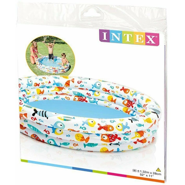 Intex Children's inflatable Pool With Fish Round