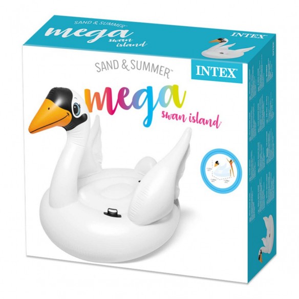 Intex Inflatable Swan 178 x 140 x 132 cm Vinyl Whit