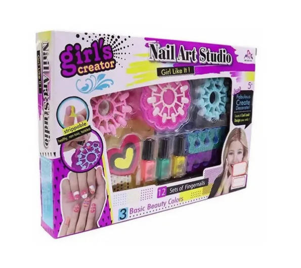 Game To Apply Nails Beauty Salon Toy Girl