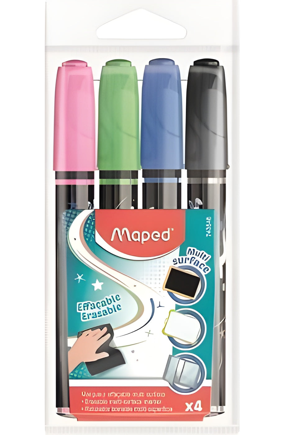 Multi Surface Erasable Marker Multi Color