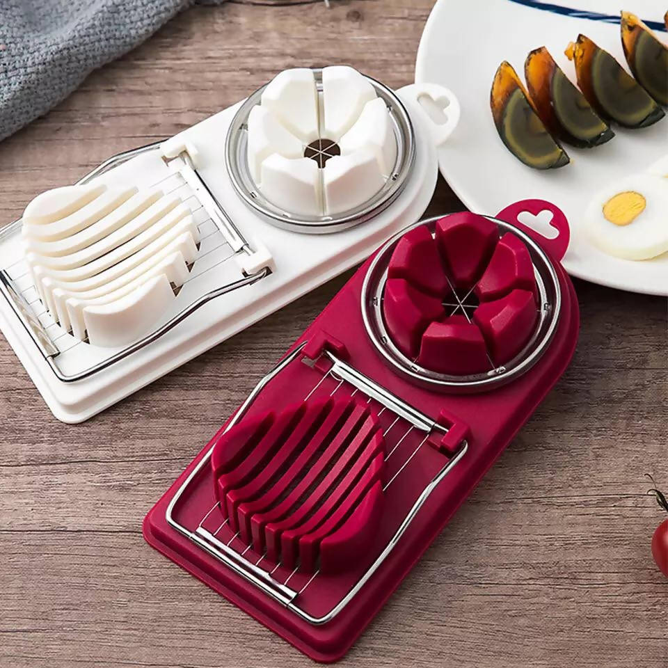 Multifunctional Egg Cutter Stainless Steel