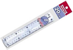 Ruler 20cm Geometric Grip