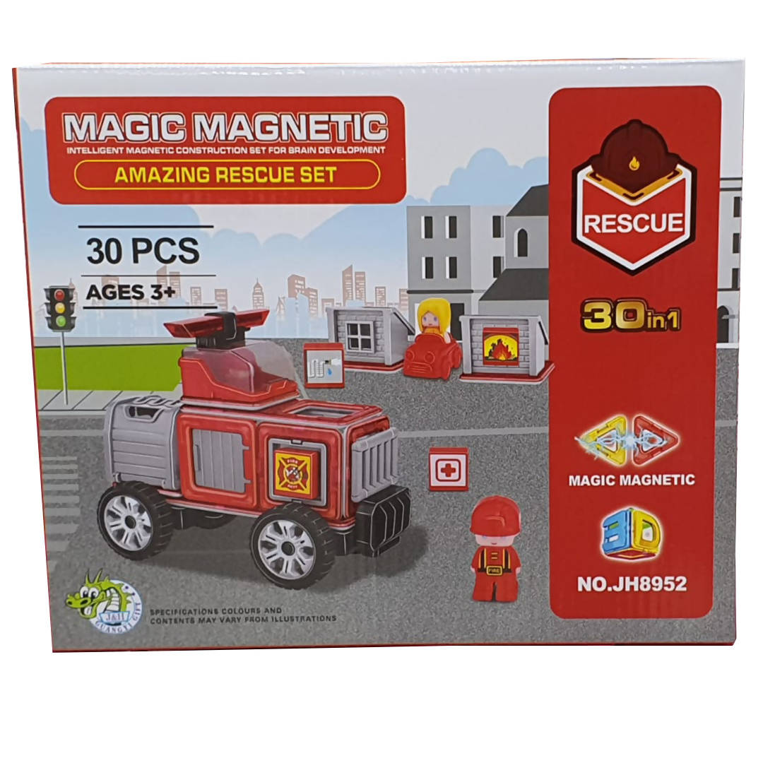 Magic magnetic rescue set