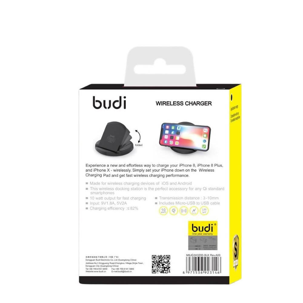 Budi Wireless Charger Foldable Pad