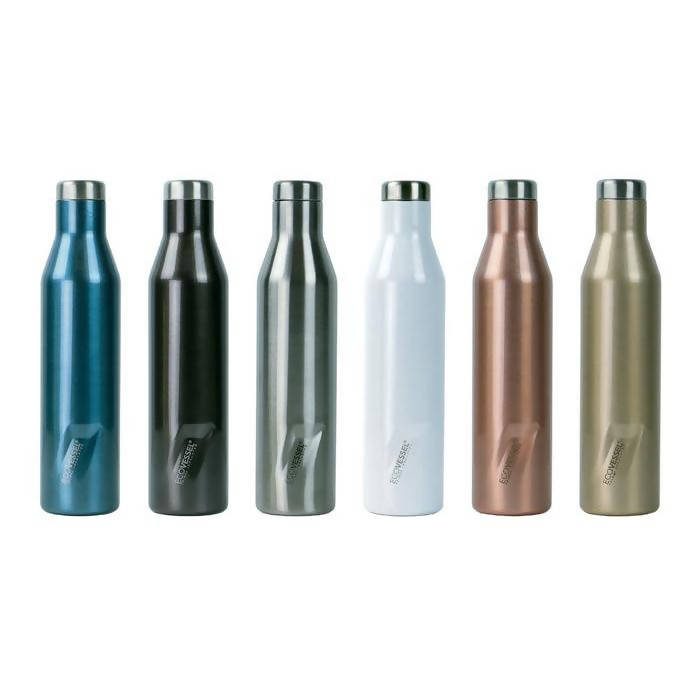 EcoVessel TriMax® Insulated Stainless Steel Water Bottle - Silver Express,  20 oz - Fry's Food Stores