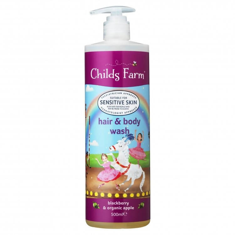 Childs Farm Hair And Body Wash M 500ML Blackberry