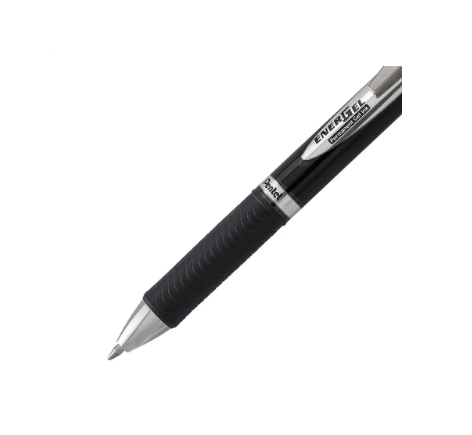 Pentel Energel Permanent Ink Gel Pen Black 0.7 mm