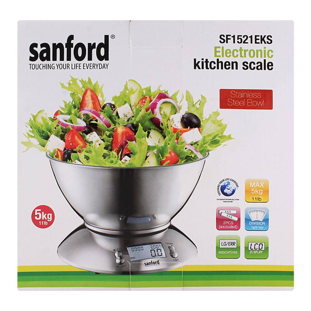 Sanford Electrical Kitchen Scale Silver