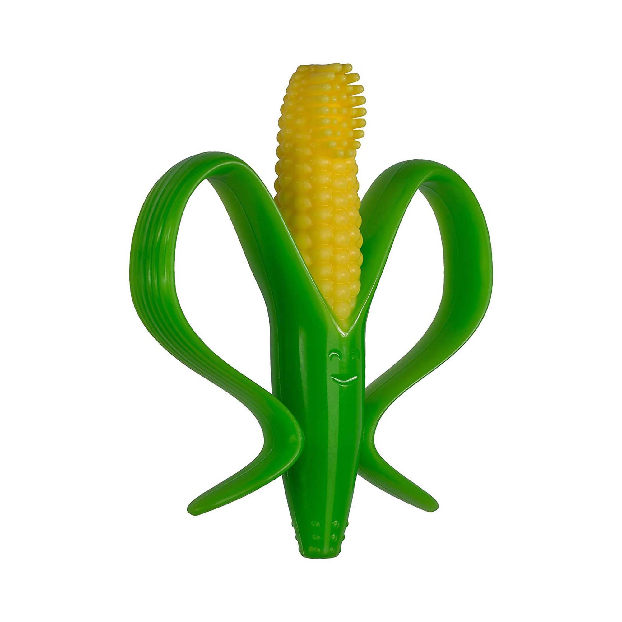 Baby Banana Corn Silicone Baby Teether Toothbrush Molar Stick