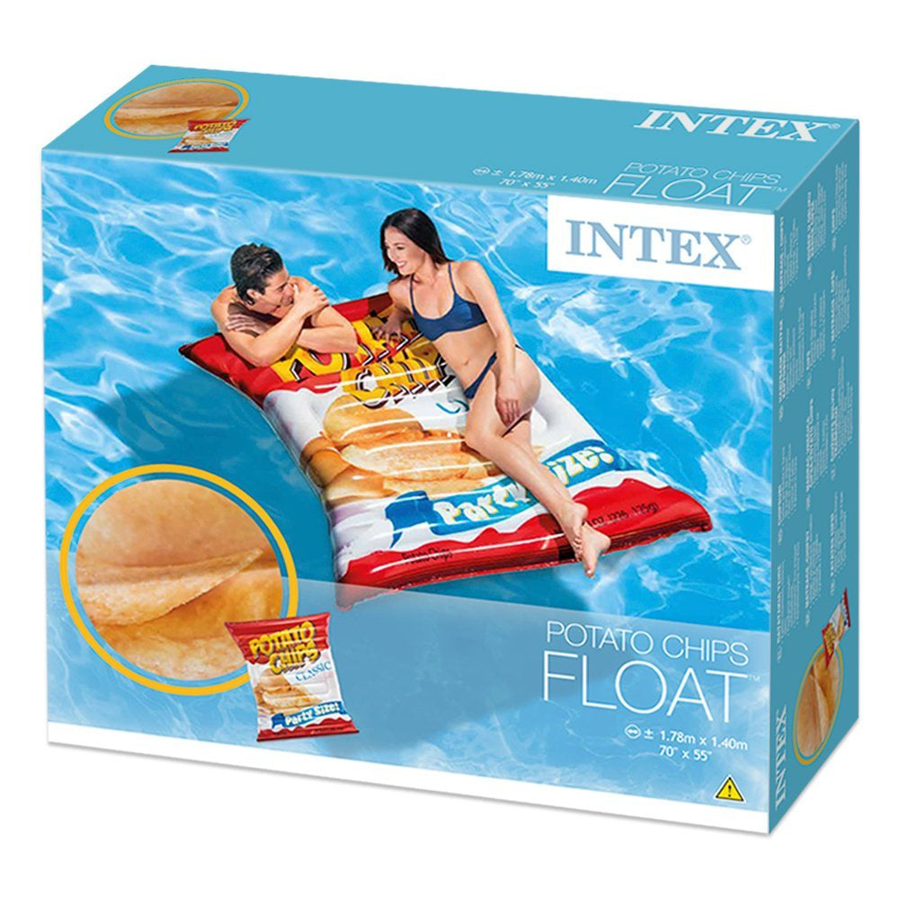 Intex Potato Chips Inflatable Swimming Mat