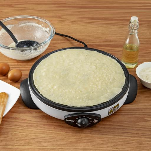 Geepas Crepe Maker 13 Die Cast Aluminum Baking Plate