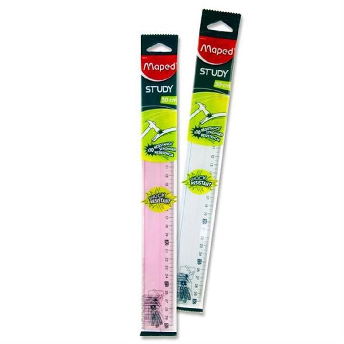 Ruler 30cm Study Shock Resistance