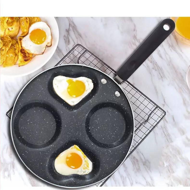 Four-hole Frying Pot Thickened Omelet Pan