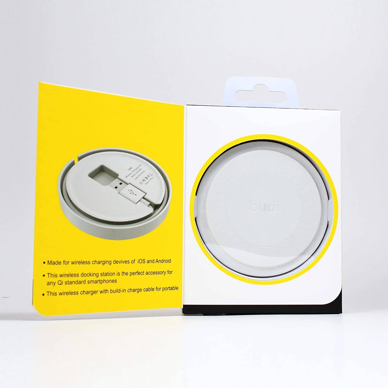 Budi Wireless Charger White