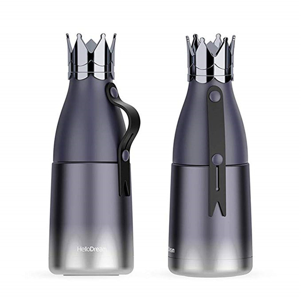 Drinkware Essentials Crown Water Bottle for Outdoor Adventures